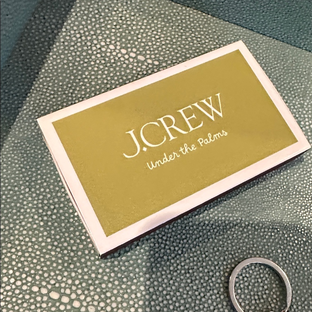J. Crew Palm Beach gift bag with Mallorca cat eye dark tort sunglasses - Picture 5 of 7